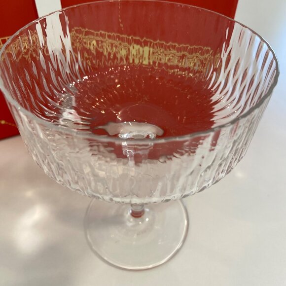 Set Of 2 Nespresso Champagne Coupes Glasses With Decorative Boxes - Paris & New - Picture 3 of 16